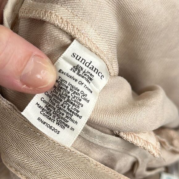 NWT Sundance Wide Legged Cropped Pants Size 14 - Picture 7 of 7